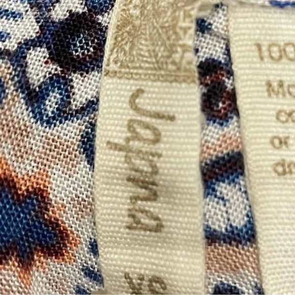 Japna purple multi-patterned 3/4 sleeve top / XS /Excellent condition - Picture 11 of 12